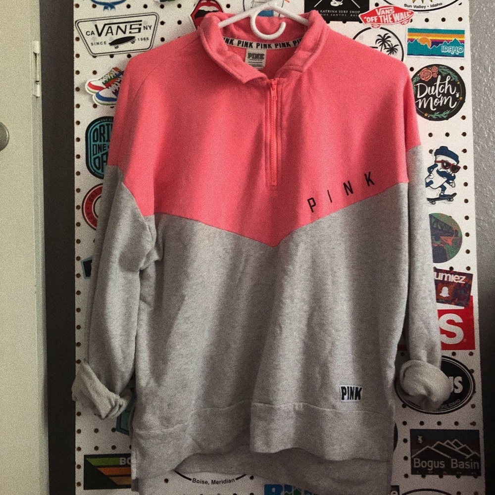 pink / victoria’s secret pullover